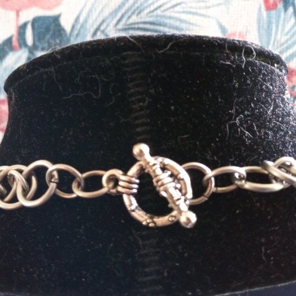 "Twist on a Half Persian" Unisex ChainMail Necklace - Picture 6 of 11